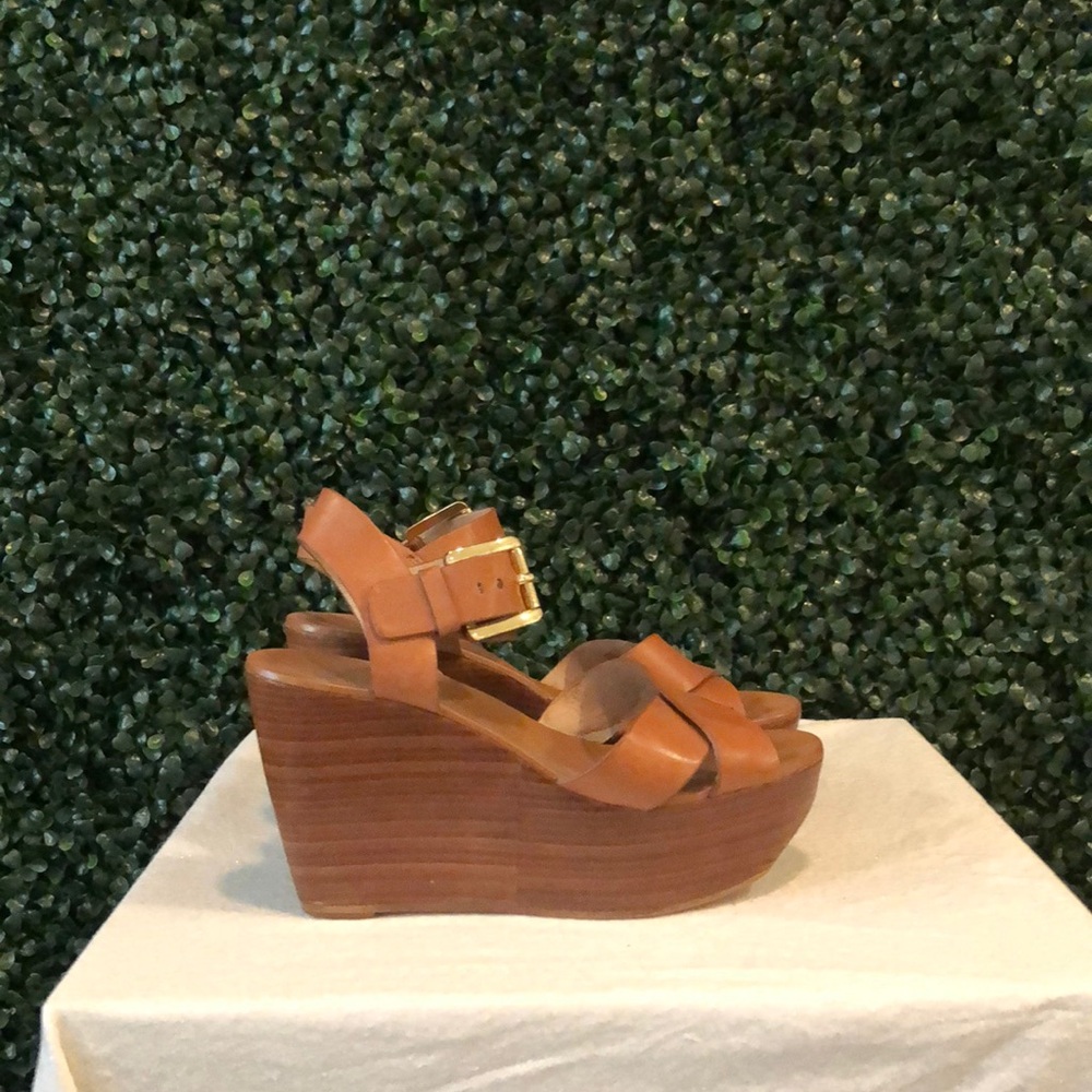 Michael Kors “Peggy” Platform Wedges (Sz 6.5)